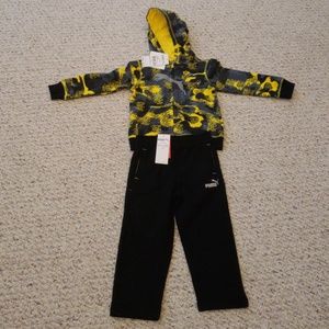 Puma Sweat Shirt Hoodie with matching pants